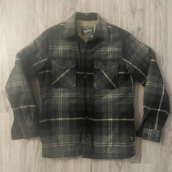 Woolrich Plaid Coat - Picture 1 of 5